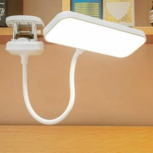 Dewdat - Led Table Lamp Table Lamp 3 Modes Dimming Clip Study Lighting Desk usb Book Lamp Reading Lamp Charging Light Suppression 5V
