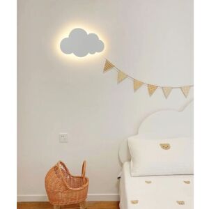 IKODM Led Wall Light Children's Room Wall Lighting Warm Light Bedroom Reading Lamp White Creative Clouds Living Room Night Lamp Hallway Bedside Lamp