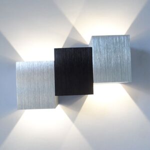 AXHUP 6W Wall Light led Modern Wall Sconce Indoor Wall Lamp for Living Room Corridor - Cold White 1PCS