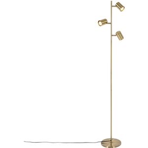 QAZQA Modern Floor Lamp Bronze 3-Light - Jeana