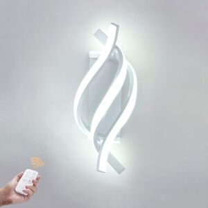 Tonchean - Modern led Indoor Spiral Wall Light Aluminum Design Bedroom Lighting Fixture Warm White Light