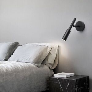 WOTTES Modern led Wall Light Adjustable Spotlight Downlight Black Indoor Wall Sconce Three-color Variable Light