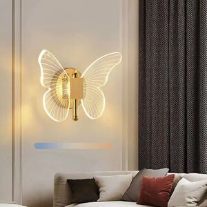 IKODM Modern led Wall Light Indoor Wall Lamp Dimmable 3 Color Temperature Wall Light Fixture