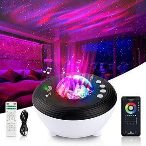 MEMKEY Night Light for Kids, led Starry Sky Projector, WiFi, Bluetooth, Galaxy Projector, Star Night Light Projection, White Noise Sleep Aid, Alexa