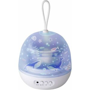 DEWDAT Night Light Projection Lamp Universe Star Projector Night Light 360 Degree Rotation Colorful Sea World Light Gifts for for Kids
