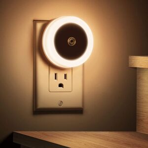 Linghhang - Set of 6 Night light, night light with light sensor, led night light, warm light