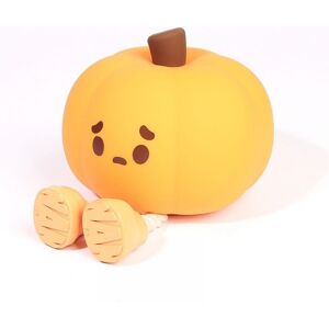 Linghhang - Small Pumpkin led Night Light, Dimmable Silicone Bedside Lamp, Rechargeable Touch Night Light for Halloween Decoration