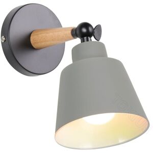 BEIJIYI Vintage Industrial Wall Lamp E27, Adjustable Metal Ceiling Light, Retro Wall Light for Indoor, Bedroom, Kitchen, Restaurant (Without Switch, 1 Piece,