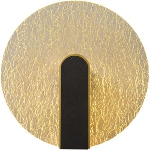 Tonchean - Vintage Interior Wall Light, Acrylic Wall Light, Gold Wall Light, Round Lamp, led Wall Lamp, Art Deco Wall Light for Living Room, Bedroom,