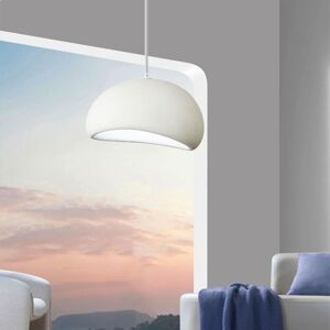TONCHEAN White polyethylene pendant light, modern Japanese style chandelier, elegant hanging lamp, adjustable indoor lighting, home decoration, suitable for