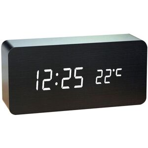 Serbia - 1 pc Numérique Réveil Bois Réglable Luminosité Contrôle Vocal led Horloge Rectangle Affichage Temps Température Décor à La Maison Serbia - 1 pc Numérique Réveil Bois Réglable Luminosité Contrôle Vocal led Horloge Rectangle Affichage Temps Température Décor à La Maison