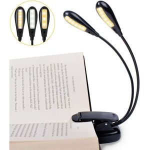 Abcrital - 14 led Rechargeable Book Light, Clip on Bed Reading Lamp, Desk Lamp, 3 Brightness & 2 Goosenecks Illuminate 2 Full Pages. Perfect for Abcrital - 14 led Rechargeable Book Light, Clip on Bed Reading Lamp, Desk Lamp, 3 Brightness & 2 Goosenecks Illuminate 2 Full Pages. Perfect for