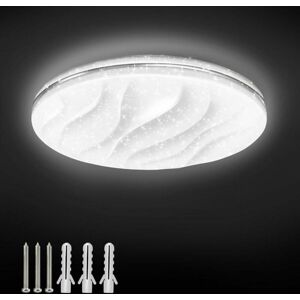 Extrastar - 18W led Wave Ceiling Light, 33cm (dia), 6500K Daylight Extrastar - 18W led Wave Ceiling Light, 33cm (dia), 6500K Daylight