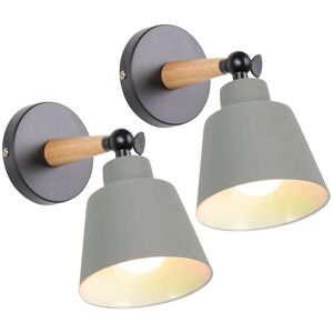 BEIJIYI 2 Pack Vintage Industrial Wall Lights, E27 Adjustable Metal Ceiling Lights, Retro Indoor Wall Lamp for Bedroom, Kitchen, Restaurant (Without Switch, BEIJIYI 2 Pack Vintage Industrial Wall Lights, E27 Adjustable Metal Ceiling Lights, Retro Indoor Wall Lamp for Bedroom, Kitchen, Restaurant (Without Switch,