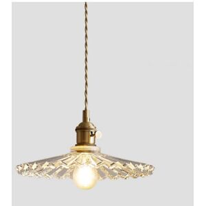 Wottes - E27 Vintage Pendant Light Glass Metal Hanging Lamp Adjustable Ceiling Lighting Fixture for Loft Bar Living Room Kitchen Wottes - E27 Vintage Pendant Light Glass Metal Hanging Lamp Adjustable Ceiling Lighting Fixture for Loft Bar Living Room Kitchen