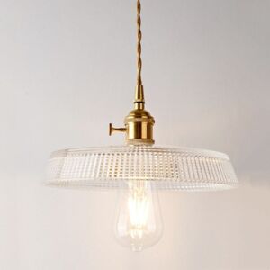 WOTTES Industrial Vintage Pendant Light Glass Metal Ceiling Hanging Lamp Adjustable Chandelier for Kitchen Island Bar Cafe Ø24.5CM WOTTES Industrial Vintage Pendant Light Glass Metal Ceiling Hanging Lamp Adjustable Chandelier for Kitchen Island Bar Cafe Ø24.5CM