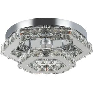 CNCEST 2 Tiers Crystal Ceiling Light, Modern Ceiling Mount Lamp Fixtures With Remote Control For Bedrooms, Dining rooms, Living rooms, Kitchens CNCEST 2 Tiers Crystal Ceiling Light, Modern Ceiling Mount Lamp Fixtures With Remote Control For Bedrooms, Dining rooms, Living rooms, Kitchens