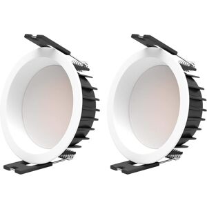 BEIJIYI 2pcs 7W LED Recessed Spotlight 3000K LED Recessed Spotlight CRI 90+ Flicker-Free Indoor LED Ceiling Spotlight, 100° Beam Angle, Ø85mm Recessed Hole, BEIJIYI 2pcs 7W LED Recessed Spotlight 3000K LED Recessed Spotlight CRI 90+ Flicker-Free Indoor LED Ceiling Spotlight, 100° Beam Angle, Ø85mm Recessed Hole,