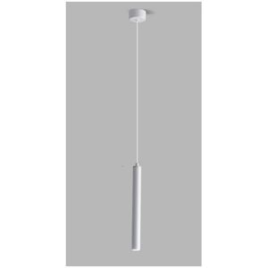 Wottes - Modern led Pendant Light Metal Ceiling Lamp Cylindrical Long Tube Hanging Light White Chandelier Warm White Light Wottes - Modern led Pendant Light Metal Ceiling Lamp Cylindrical Long Tube Hanging Light White Chandelier Warm White Light