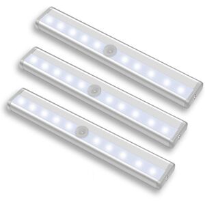 CYSLMUK 3 Sets 10 led Lights, Wireless, usb Rechargeable, Magnetic, Motion Sensor, Portable. Closet Lights, Emergency Lights, Night Lights for Kids,19CM CYSLMUK 3 Sets 10 led Lights, Wireless, usb Rechargeable, Magnetic, Motion Sensor, Portable. Closet Lights, Emergency Lights, Night Lights for Kids,19CM