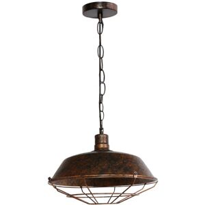STOEX 36CM Metal Iron Retro Pendant Lights Vintage Industrial Ceiling Lamp For Bedroom Cafe Bar Rust STOEX 36CM Metal Iron Retro Pendant Lights Vintage Industrial Ceiling Lamp For Bedroom Cafe Bar Rust