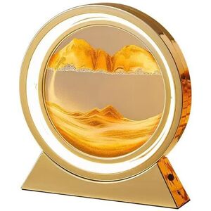Ikodm - 3D Hourglass led Lamp, 10 Inch Quicksand Night Light Quicksand Moving Rotating Art Sand Scene Crafts Table Ornament, 3 Colors Dimming usb Ikodm - 3D Hourglass led Lamp, 10 Inch Quicksand Night Light Quicksand Moving Rotating Art Sand Scene Crafts Table Ornament, 3 Colors Dimming usb