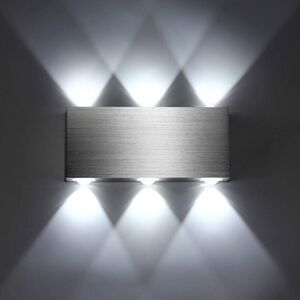 ANPVIZ 6W LED Wall Light, Indoor Modern Square Aluminum Wall Lamp, Lighting, Decorative Light for Bedroom, Office, Bedside, Hallway, Living Room, Hotel Bar, ANPVIZ 6W LED Wall Light, Indoor Modern Square Aluminum Wall Lamp, Lighting, Decorative Light for Bedroom, Office, Bedside, Hallway, Living Room, Hotel Bar,