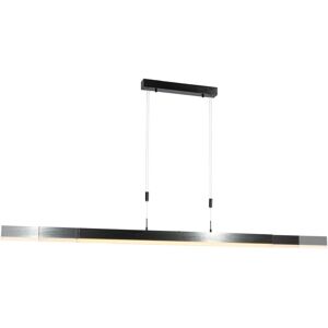 QAZQA Adjustable Pendant Lamp Black Incl. Dimmable LED - Lamba QAZQA Adjustable Pendant Lamp Black Incl. Dimmable LED - Lamba