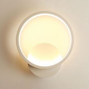 COMELY Modern Indoor Wall Light Lamp, 12W Round, Warm White 3000K, Living Room Bedroom Staircase Hallway COMELY Modern Indoor Wall Light Lamp, 12W Round, Warm White 3000K, Living Room Bedroom Staircase Hallway