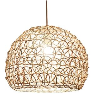 AlwaysH Chandelier Pendant Light 25cm Country Style Retro Hanging Lamp Rattan Hand-Woven Bamboo Lampshade Living Room Bedroom Height Adjustable Lamp AlwaysH Chandelier Pendant Light 25cm Country Style Retro Hanging Lamp Rattan Hand-Woven Bamboo Lampshade Living Room Bedroom Height Adjustable Lamp