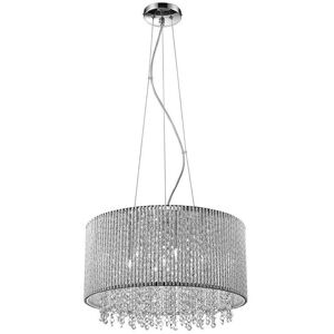 Italux Anabella - Modern Hanging Pendant Silver 7 Light - Lighting Italux Anabella - Modern Hanging Pendant Silver 7 Light - Lighting