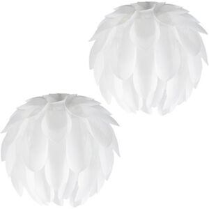 WOTTES Modern Ceiling Light Semi Flush Mount Pendant Light Creative Hanging Lamp Shade For Bedroom Living Room Ø30CM 2Pcs WOTTES Modern Ceiling Light Semi Flush Mount Pendant Light Creative Hanging Lamp Shade For Bedroom Living Room Ø30CM 2Pcs