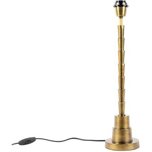 Qazqa Art Deco Table Lamp Bronze - Suitable for LED 40W Qazqa Art Deco Table Lamp Bronze - Suitable for LED 40W