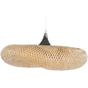 Beliani Pendant Lamp Light Wood BOYNE Small - Pendant Light Beliani Pendant Lamp Light Wood BOYNE Small - Pendant Light