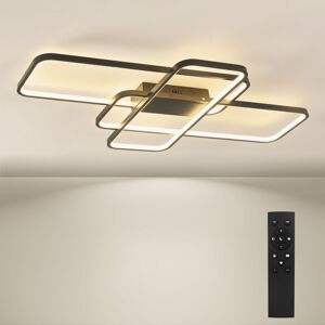 BAYHT Dimmable Ceiling Light with Remote Control, 70W LED Ceiling Lights Fixtures Brightness Adjustable, Modern Ceiling Lamp LED for Living Room BAYHT Dimmable Ceiling Light with Remote Control, 70W LED Ceiling Lights Fixtures Brightness Adjustable, Modern Ceiling Lamp LED for Living Room