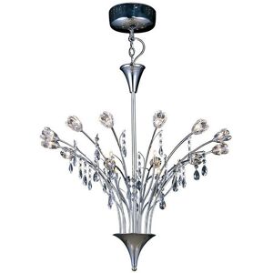 DIYAS Inspired Clearance - Bouquet Pendant 18 Light G4 Polished Chrome/Crystal, not led/cfl Compatible DIYAS Inspired Clearance - Bouquet Pendant 18 Light G4 Polished Chrome/Crystal, not led/cfl Compatible