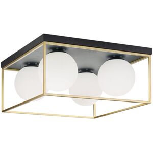 Toolight - Ceiling Light - White Gold - E27 - Modern Geometric Style Toolight - Ceiling Light - White Gold - E27 - Modern Geometric Style