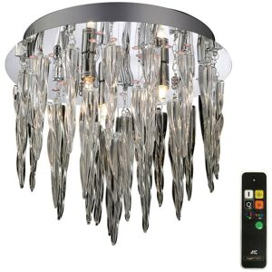DIYAS Inspired Clearance - Tropez Ceiling 3 Light G9 rgb LEDs And Remote Control Polished Chrome/Glass DIYAS Inspired Clearance - Tropez Ceiling 3 Light G9 rgb LEDs And Remote Control Polished Chrome/Glass