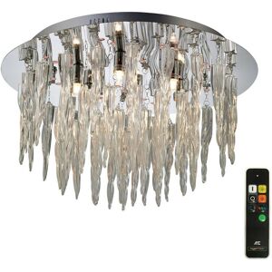 Diyas - Inspired Clearance - Tropez Ceiling 6 Light G9 rgb LEDs And Remote Control Polished Chrome/Glass Diyas - Inspired Clearance - Tropez Ceiling 6 Light G9 rgb LEDs And Remote Control Polished Chrome/Glass