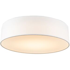 QAZQA White 40cm Drum LED Ceiling Light - Modern QAZQA White 40cm Drum LED Ceiling Light - Modern