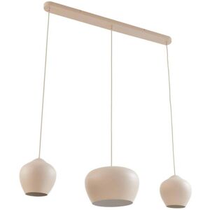 Lucande White Metal Pendant Lamp - 3 Lights - Scandinavian Style Lucande White Metal Pendant Lamp - 3 Lights - Scandinavian Style