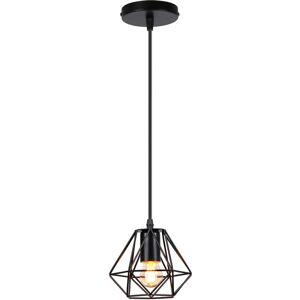 NORCKS Classic Retro Pendant Light Antique Industrial Pendant Lights Metal Chandelier Vintage Pendant Lights Iron Cage Ceiling Light Black NORCKS Classic Retro Pendant Light Antique Industrial Pendant Lights Metal Chandelier Vintage Pendant Lights Iron Cage Ceiling Light Black