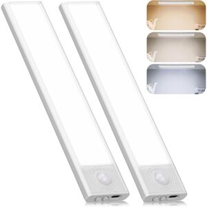COOCHEER Closet Lamp with Motion Sensor, 2 Piece Wireless USB Rechargeable Closet Light, 3 Lighting Modes Night Light, Magnetic LED Lighting for Kitchen COOCHEER Closet Lamp with Motion Sensor, 2 Piece Wireless USB Rechargeable Closet Light, 3 Lighting Modes Night Light, Magnetic LED Lighting for Kitchen
