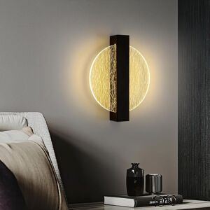 COMELY Indoor LED Wall Light, Black, 12W 1500LM, Warm Light 3000K, Acrylic Indoor LED Wall Sconce, Modern LED Wall Lamp Design for Living Room, COMELY Indoor LED Wall Light, Black, 12W 1500LM, Warm Light 3000K, Acrylic Indoor LED Wall Sconce, Modern LED Wall Lamp Design for Living Room,