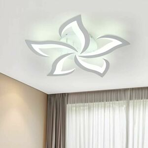 DEWDAT Comely led Ceiling Light, Modern Ceiling Light 60W 4500LM, Modern Petal Ceiling Light for Living Room Kitchen Bathroom Bedroom Dining Room (Cool DEWDAT Comely led Ceiling Light, Modern Ceiling Light 60W 4500LM, Modern Petal Ceiling Light for Living Room Kitchen Bathroom Bedroom Dining Room (Cool