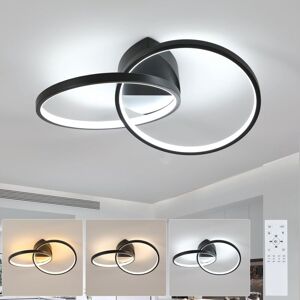 Comely LED Ceiling Light - Dimmable, 3000K-6500K, 23W, Black Comely LED Ceiling Light - Dimmable, 3000K-6500K, 23W, Black