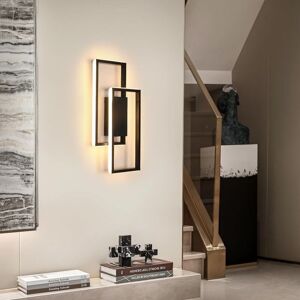 COMELY LED Indoor Wall Light, 28W 2900LM Black Wall Lamp, Warm White 3000K Wall Lighting for Bedroom Bedside Lamp Living Room Hallway Staircase COMELY LED Indoor Wall Light, 28W 2900LM Black Wall Lamp, Warm White 3000K Wall Lighting for Bedroom Bedside Lamp Living Room Hallway Staircase