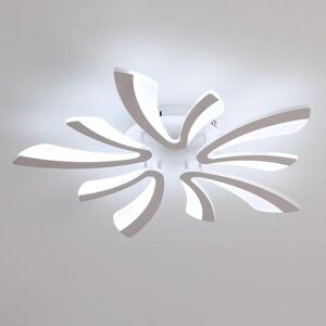 COMELY Modern LED Ceiling Light 50W - White Acrylic Light Fixture, 6500K Cool White Light, Ideal for Living Room, Bedroom - Dimensions 71cm COMELY Modern LED Ceiling Light 50W - White Acrylic Light Fixture, 6500K Cool White Light, Ideal for Living Room, Bedroom - Dimensions 71cm