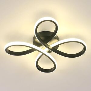 COMELYLED Ceiling Light, 30W 3500LM Black LED Ceiling Light Fixture, Creative Petals Design Acrylic Ceiling Lamp for Living Room Bedroom Kitchen COMELYLED Ceiling Light, 30W 3500LM Black LED Ceiling Light Fixture, Creative Petals Design Acrylic Ceiling Lamp for Living Room Bedroom Kitchen