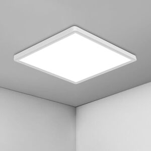 Comely - Ultra-Thin Square led Ceiling Light 36W - 30CM IP44, Cool White 6500K 3240LM, Ideal for Bathroom, Living Room, Bedroom, Kitchen, Balcony Comely - Ultra-Thin Square led Ceiling Light 36W - 30CM IP44, Cool White 6500K 3240LM, Ideal for Bathroom, Living Room, Bedroom, Kitchen, Balcony